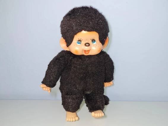 RETRO HRAČKA - MonChhichi - VELKÝ "MONČIČÁK" - cca1974 - č.2 - Starožitnosti