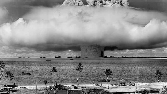 Američané na stejném místě otestovali jadernou bombu i v roce 1946.