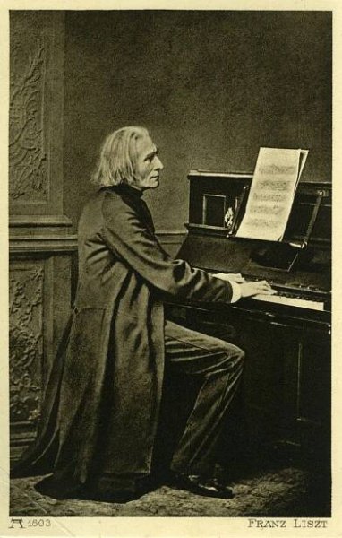 Franz Liszt, um 1885