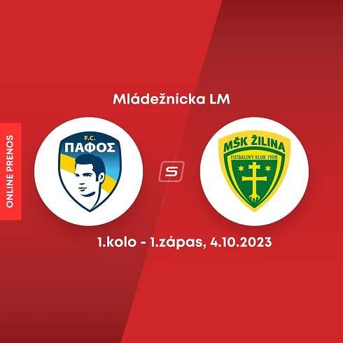 Mládežnícka Liga majstrov: Žilina zvládla prvý zápas, Pafos zdolala najtesnejším rozdielom