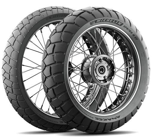 Michelin Anakee Adventure 170/60 R17 72V letní moto pneu