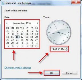 jak nastavit čas a datum v počítači