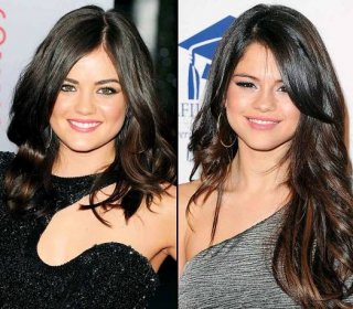 Lucy Hale and Selena Gomez
