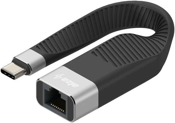 AlzaPower FlexCore USB-C 3.2 Gen 1 (M) to LAN (F) černý