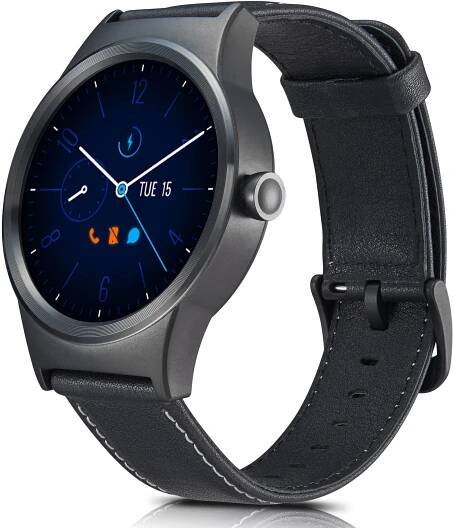 TCL MOVETIME Smartwatch Leather Black/Black