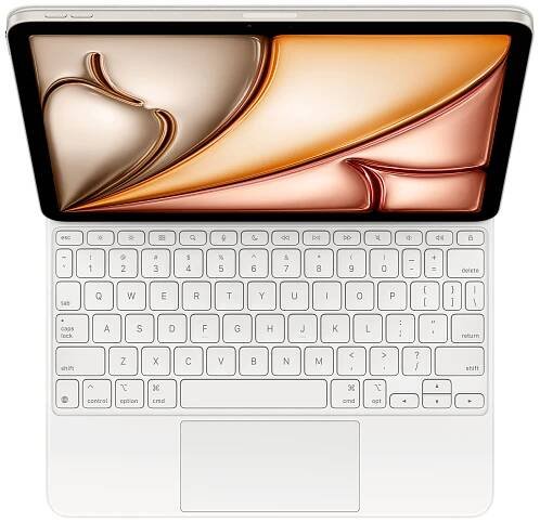 Apple Magic Keyboard (2025) iPad Air 11" klávesnice CZ bílá - Pouzdra s klávesnicí - Obrázek I2OC000K01