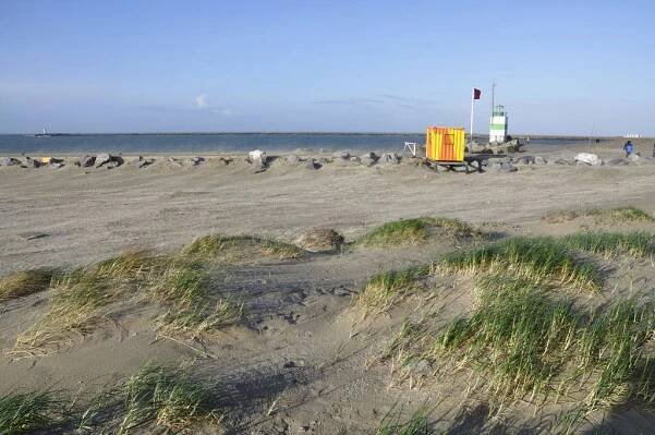 Obrázek z pláže: Kennemerstrand