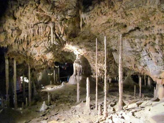 Kateřinská jeskyně vyniká hůlkovými stalagmity - Blansko, Jižní Morava | Regiontourist.cz