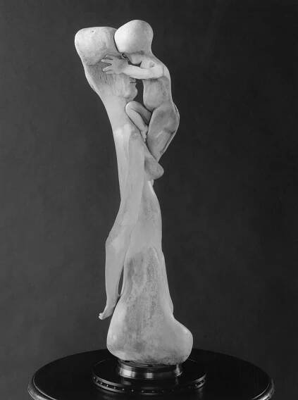 Games — Bone Sculpture by Jerry Hardin