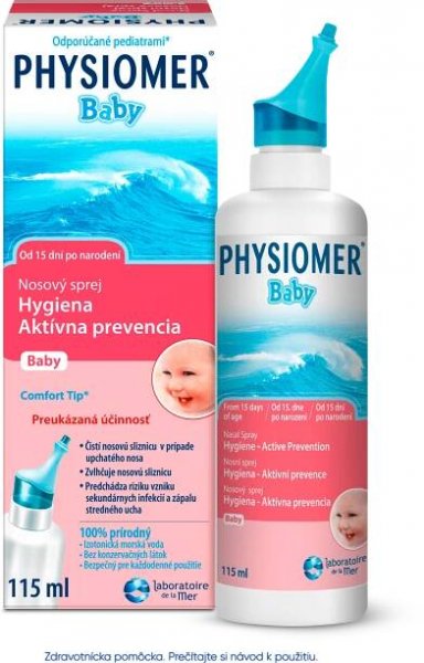 Physiomer Baby Nosový sprej 115 ml