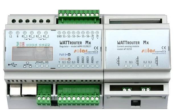 SSY SOLARC WATTROUTER MX KOMPLET REGULÁTOR, 6x VÝS