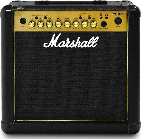 MARSHALL MG15GFX Gold Combo 15Watt/8Zoll
