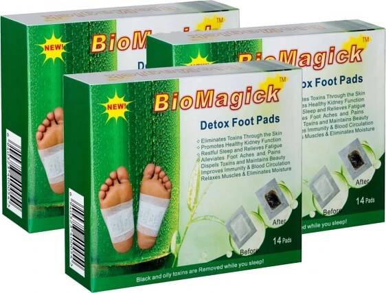 Biomagick detox detoxika�n� n�plasti 3 x 14 ks