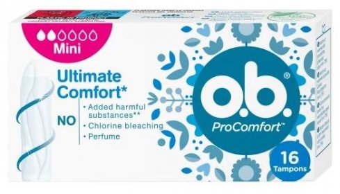 o b procomfort tampony mini
