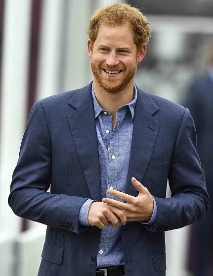 Prince Harry at Lords Cricket Ground