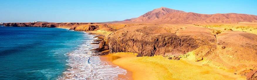 Letenky Praha - Lanzarote, pravidelné a přímé lety od 3 050 Kč