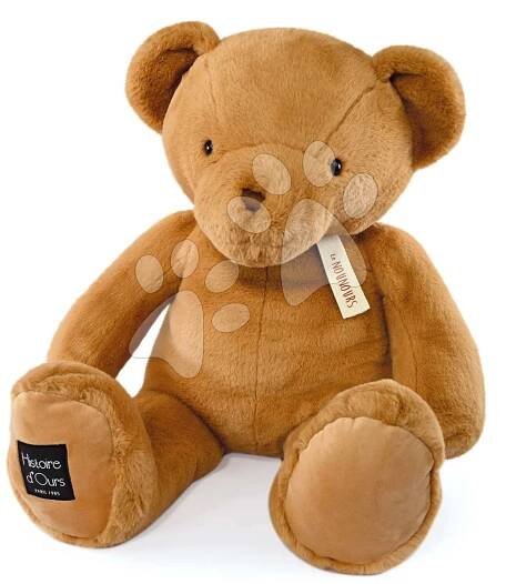 Plyšoví medvědi - Plyšový medvídek Hazelnut Le Nounours Histoire d’ Ours hnědý 75 cm od 0 měsíců