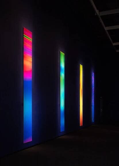 Charles Campbell, How many colours has the sea, 2024. Co-commissioned by the Toronto Biennial of Art and the National Gallery of Canada. Installation view: The Power Plant, Toronto, 2024. Photo: LF Documentation.