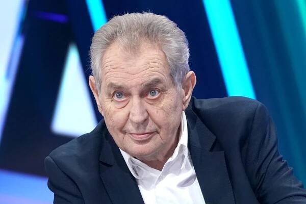 Bývalý prezident Miloš Zeman v Partii Terezie Tománkové, 22. prosince 2024