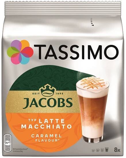 Kapsle Tassimo Tassimo Jacobs Latte Macchiato Caramel 8 ks