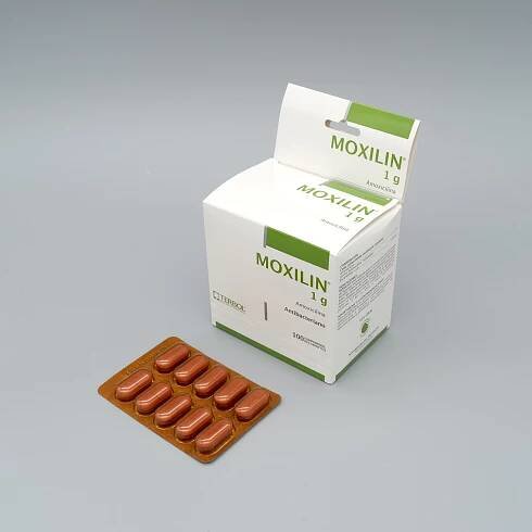 Amoxicilin tablety
