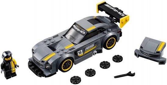 LEGO Speed Champions: 75877 Mercedes-AMG GT3 - Hračky