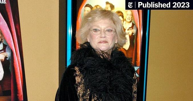 Suzanne Shepherd, Actress Known for Playing Mothers, Dies at 89 (Published 2023)