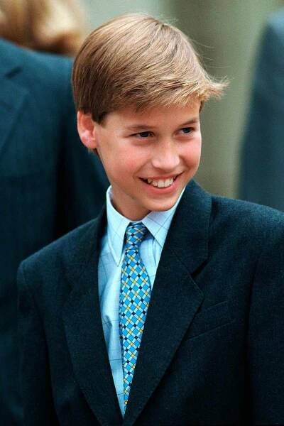 A Portrait Of Prince William Smiling Outside Clarence House On His Great Grandmother's Birthday 