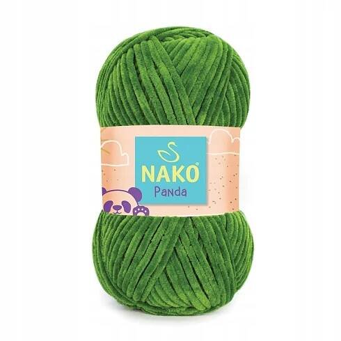 Vlna Nako Panda 100 g / 120 m, barva 3122 travnatá