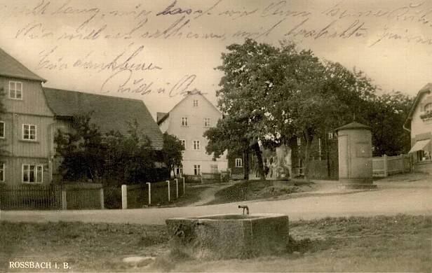 Hranice u Aše-obrázky jednoho století - Rossbach in B. Bilder eines Jahrhunderts-