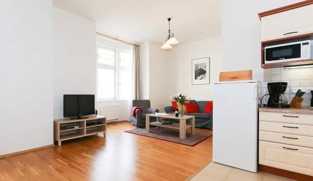 Pronájem, krásný byt 2+1, Na Kozačce, Praha 2 - Vinohrady, 60 m2, u parku, možno krátkodobě, obrázek č. 3