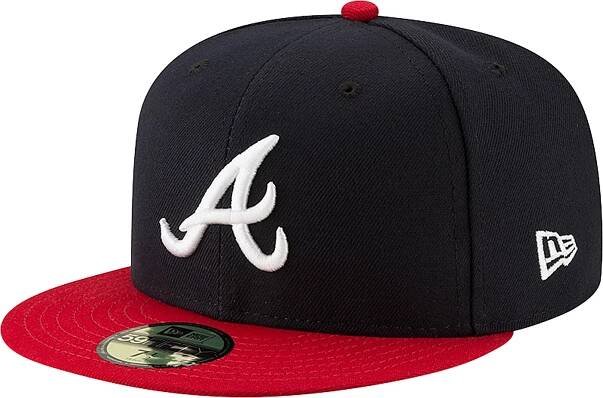 New Era 59FIFTY MLB Authentic Performance Atlanta Braves Fitted Team Color