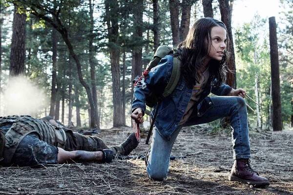 LOGAN, Dafne Keen, 2017. ph: Ben Rothstein/TM & copyright © 20th Century Fox Film Corp. All rights