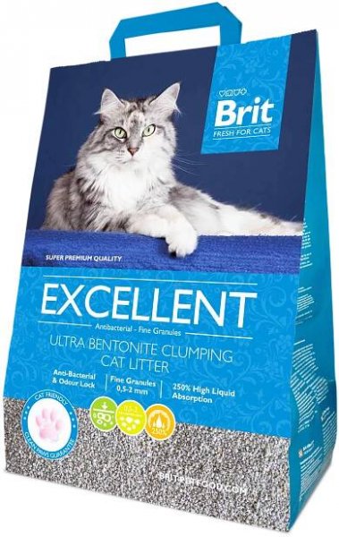 Brit Fresh for Cats Excellent Ultra Bentonite 10 kg od 135 Kč