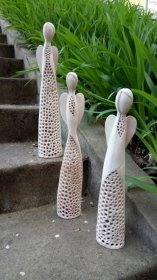 Best 12 Hemma på Sjuan – SkillOfKing.Com Sculpture Clay, Sculptures, Clay Angel, Pottery Angels, Pottery Store