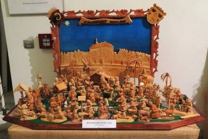 Desítky betlémů. Na třebíčském zámku začala tradiční vánoční výstava, podívejte