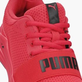 Dětské běžecké boty PUMA WIRED RUN JR 37421405 barva červená