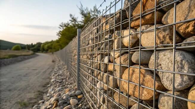 mur en gabion