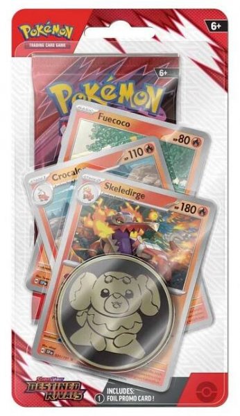 Hra Pokémon TCG SV10 Destined Rivals Premium Checklane blister booster