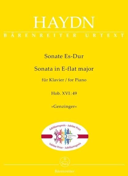 Haydn: Sonata in E-flat major for Piano "Genzinger" (BA 8639 100