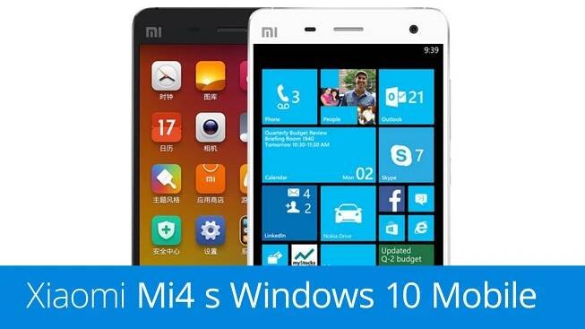 Xiaomi Mi4 s Windows 10 Mobile (recenze)