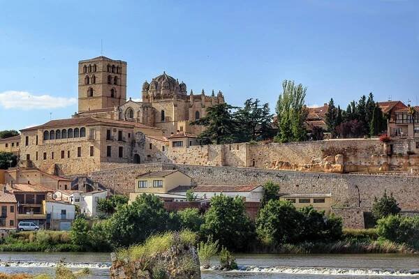 Vista panorámica de Zamora