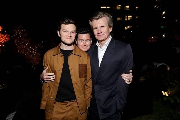 "The Lord Of The Rings: The Rings Of Power" Los Angeles Red Carpet Premiere & Screening on August 15, 2022 in Los Angeles, California - Robert Aramayo, Lloyd Owen, Charles Edwards - Pán prstenů: Prsteny moci - Série 1 - Z akcí