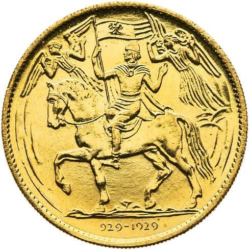 Odražek 3 dukátu Millenium sv. Václava 1929/1973 | Milénium Sv. Václava | Numismatika Olomouc 