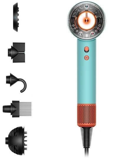Dyson Supersonic Nural HD16 ceramic vysoušeč vlasů patina/topaz