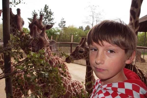 Dětský domov Sedloňov a Adrian Jastraban na návštěvě v ZOO Dvůr Králové | foto: Tomáš Hajnyš