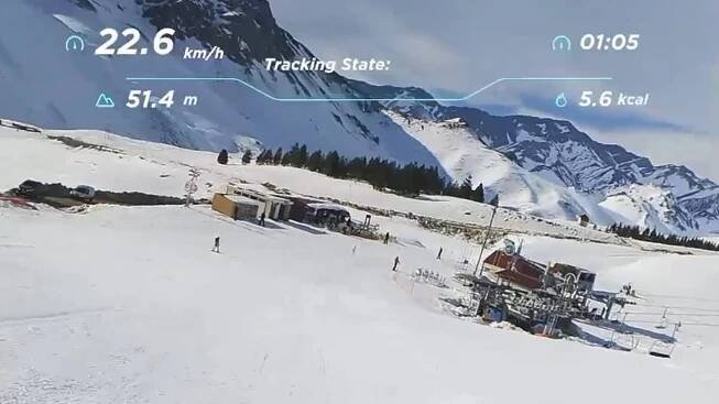 Augmented Reality Ski Navigation - Treeview