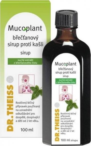 Mucoplant Sirup proti kašli s břečťanem, 100 ml 100 ml od 93 Kč