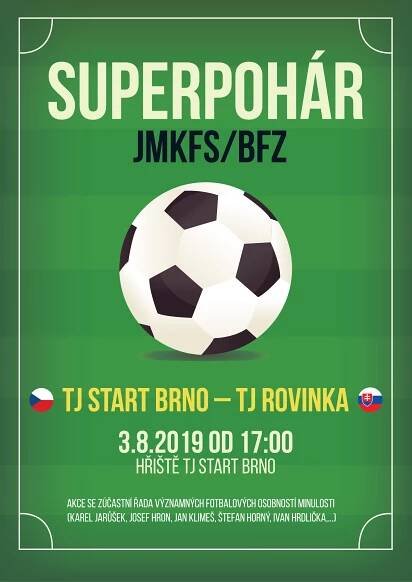 TJ Start Brno po víťazstve nad TJ Rovinka získala Superpohár