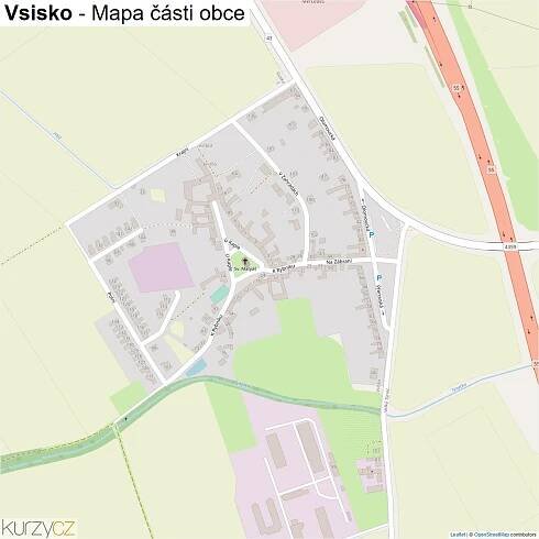 Vsisko - mapy | Kurzy.cz
